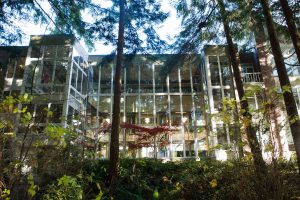 Exterior of C.K. Choi building, UBC Vancouver campus, home to the MPPGA program