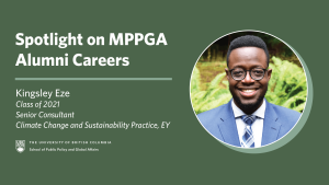 Alumni Spotlight Kingsley Eze
