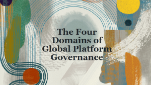 Prof. Heidi Tworek: The Four Domains of Global Platform Governance