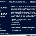 Comms Strategy Policy Workshop