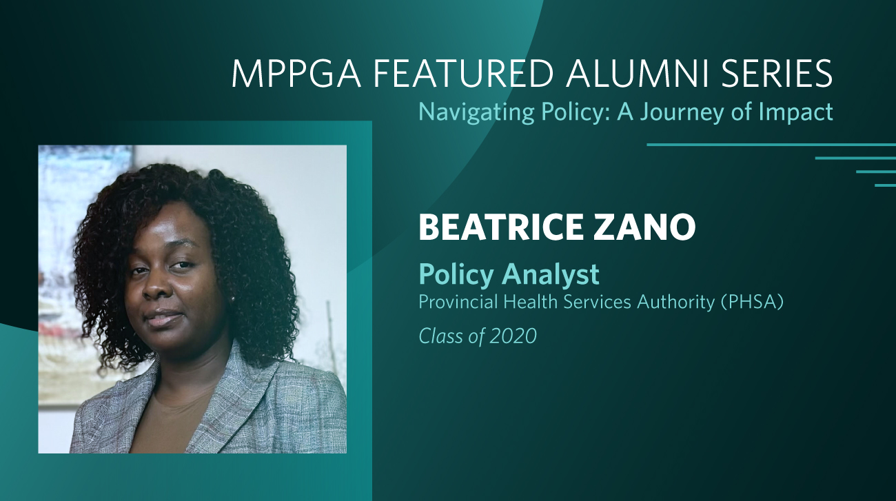 Beatrice Zano MPPGA Alumni