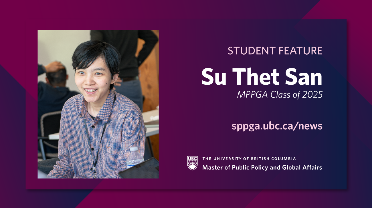 MPPGA Featured Student Su Thet San