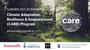 CARE Program Summer 2025 Internships – Apply by Dec 27