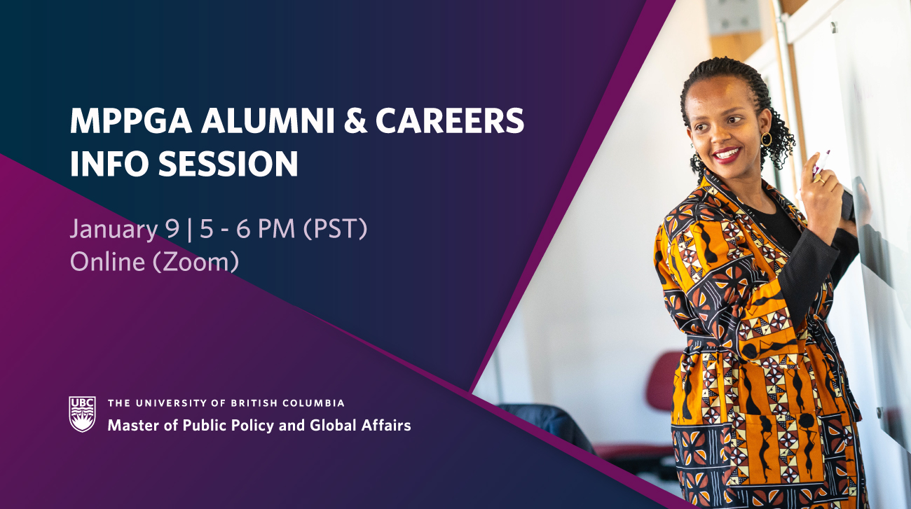 JAN 9 Alumni and Careers Info Session