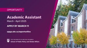 MAR 11 Academic Assistant Position